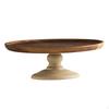Cake Stand Holder Showcasing Rustic Display Dessert Candy Dish Plate for Living