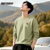 Mark Fairwhale Men's Long-Sleeve Pure Cotton Crewneck T-Shirt