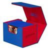 Boîte de rangement pour cartes - Ultimate Guard - Sidewinder 100+ - Bleu/Rouge - XenoSkin SYNERGY - Mixte