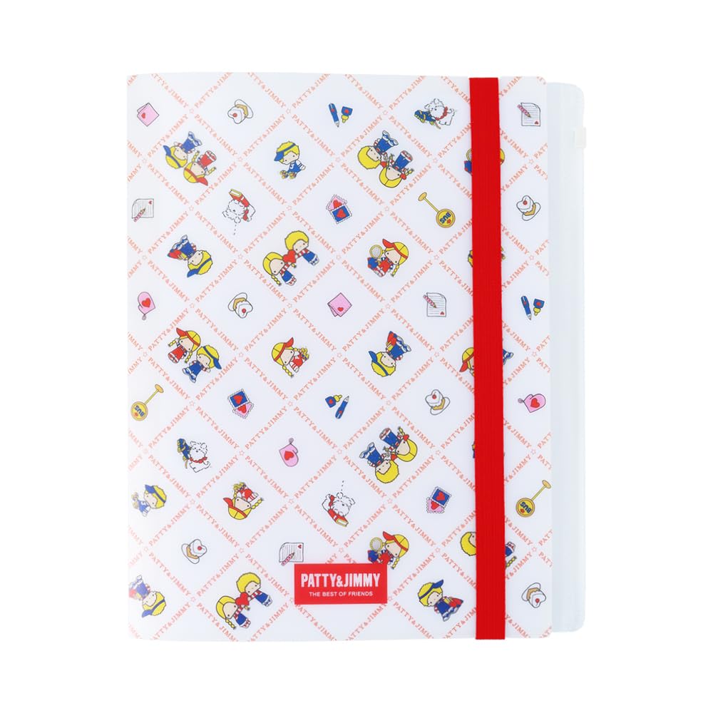 Stationery Sanrio Character Clear File with Retro Sanrio Characters Patty S2140918 Sun-Star Band, & Jimmy,