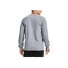 Under Armour Rival Solid Logo Print Crew Neck Sports Long Sleeve Sweatshirt Men sweatshirt Gray 1359029-035