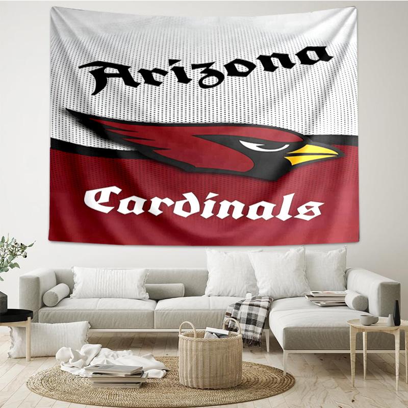 Cardinals Team Spirit Tapestry Hanging for Bedroom,Livingroom, Playroom,Decor Art Room Wall Tapestry Holiday and Birthday Gifts