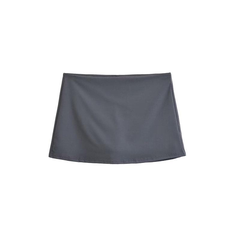 Women's Summer 2026 Slimming A-line Yoga Skort - American Style, Anti-Exposure, Hip-Hugging Sports Skirt