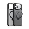 Torras Ostand Spin - Magsafe Compatible iPhone 17 Pro Max Case (Black)