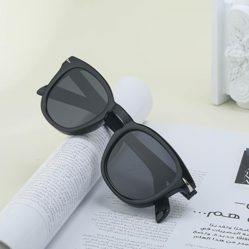 Vintage TR polarized sunglasses men's fashion oval frame sunglasses men's polarizing glasses shad