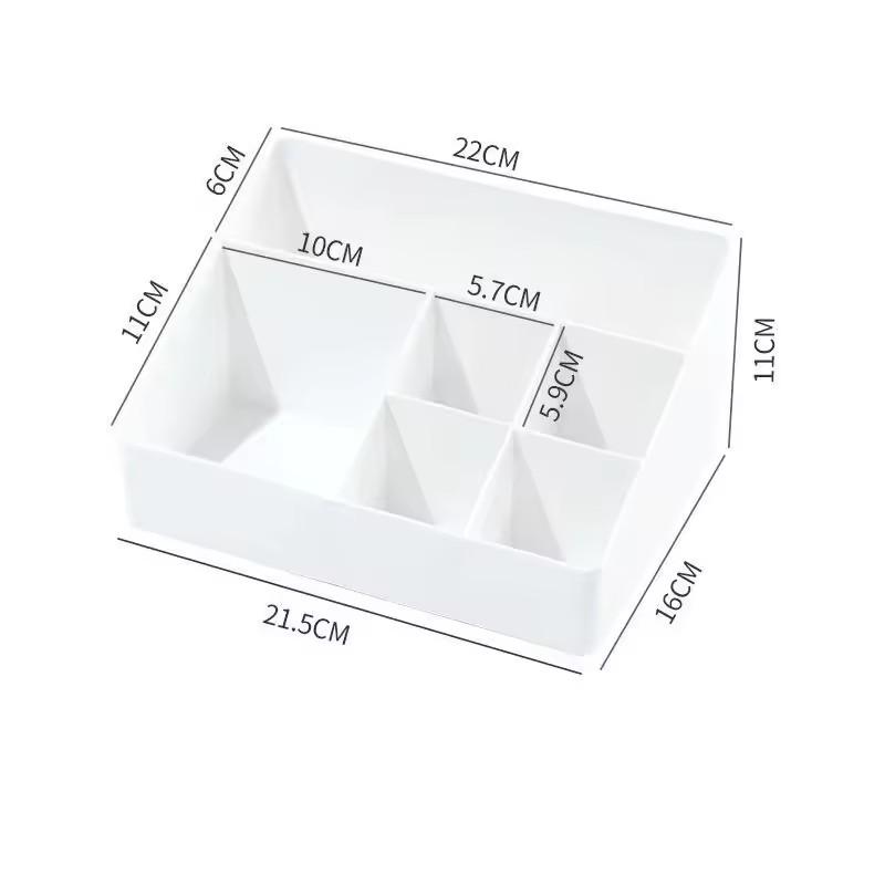 Úložný box na nástroje pro prodlužování řas s víkem, příslušenství na řasy, lepidlo na řasy, organizér na držák pinzety, akrylový průhledný box