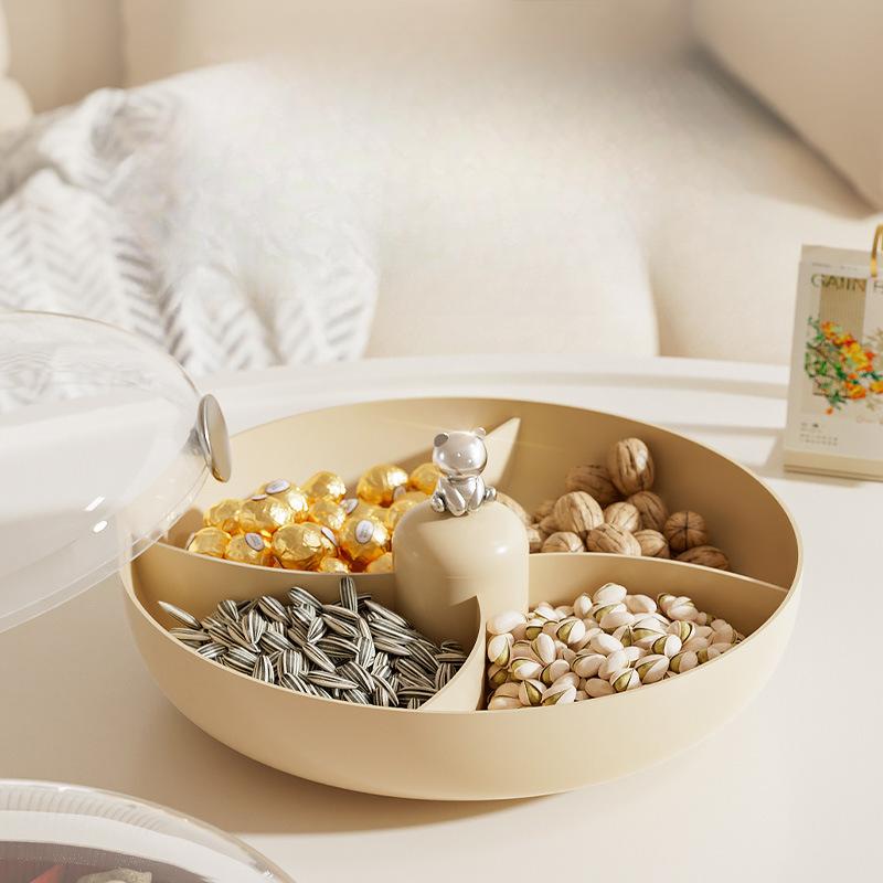 Fruit Tray  Living Room  Home Coffee Table  Fruit Tray New Style Candy Box  Dried Fruit Tray  Festive Wedding Snacks Placement Tray