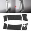6Pcs Set Carbon Fiber Exterior Door Handle Trim Covers Fit for Nissan 350Z COUPE 2003‑2009RHD