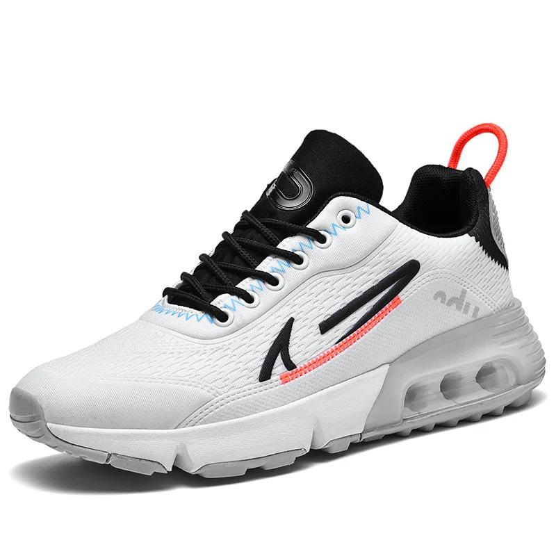 Spring and Autumn paragraph non-slip Shoes Trainers Men Sneakers Air Cushion Running Shoes Men Casual Unisex Shoes Breathable