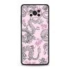 Phone Case For Xiaomi Poco X6 X5 X4 Pro 5G X3 NFC F5 F4 M5 M4 M3 F3 GT C51 C50 C55 Black Cover Illusory Color Chinese Dragon