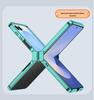 Samsung Z Flip Ultra-Thin Transparent Electroplated Drop-Proof Case Set for Models 7/6/5/4/3