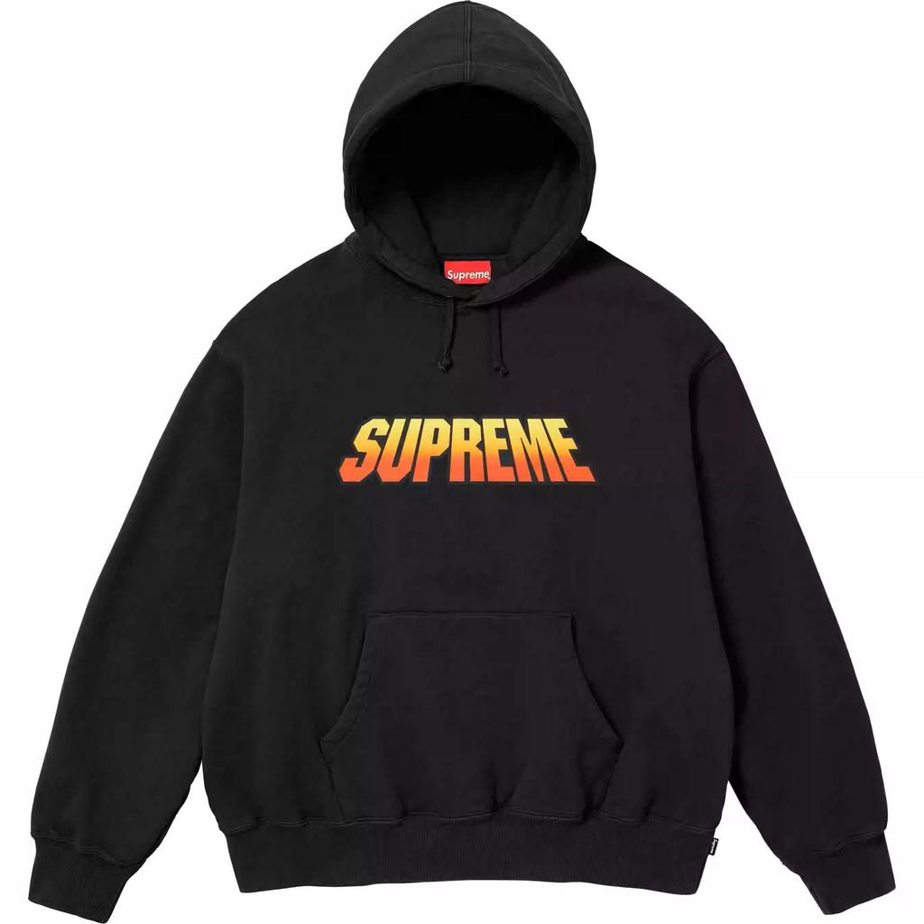 24FW Trendy Hooded Crewneck Sweatshirt