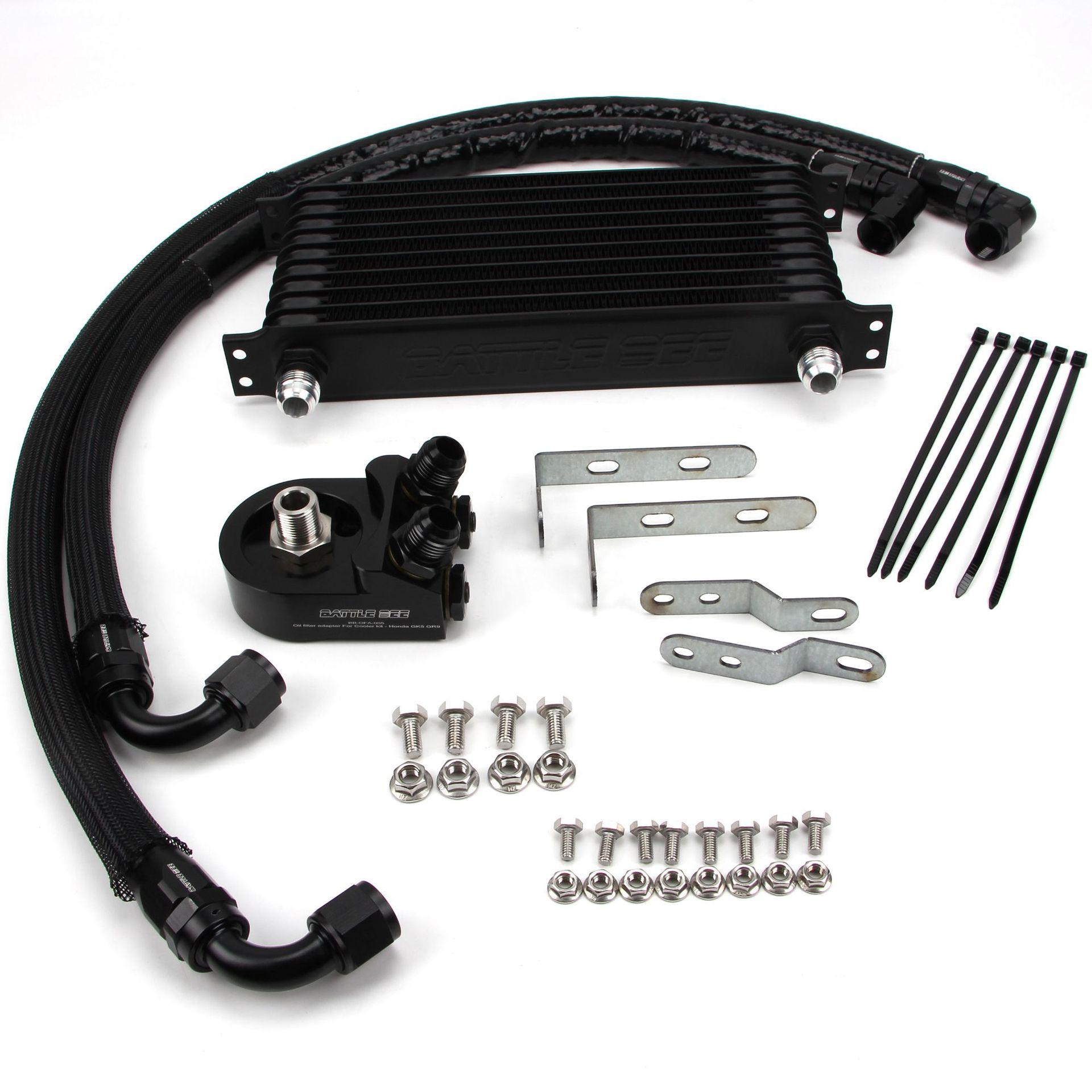 

Honda Fit Oil Cooler Kit: Thermostatic Version for 3rd Gen GK5 & 4th Gen GR9 with 1.5L L15B Engine