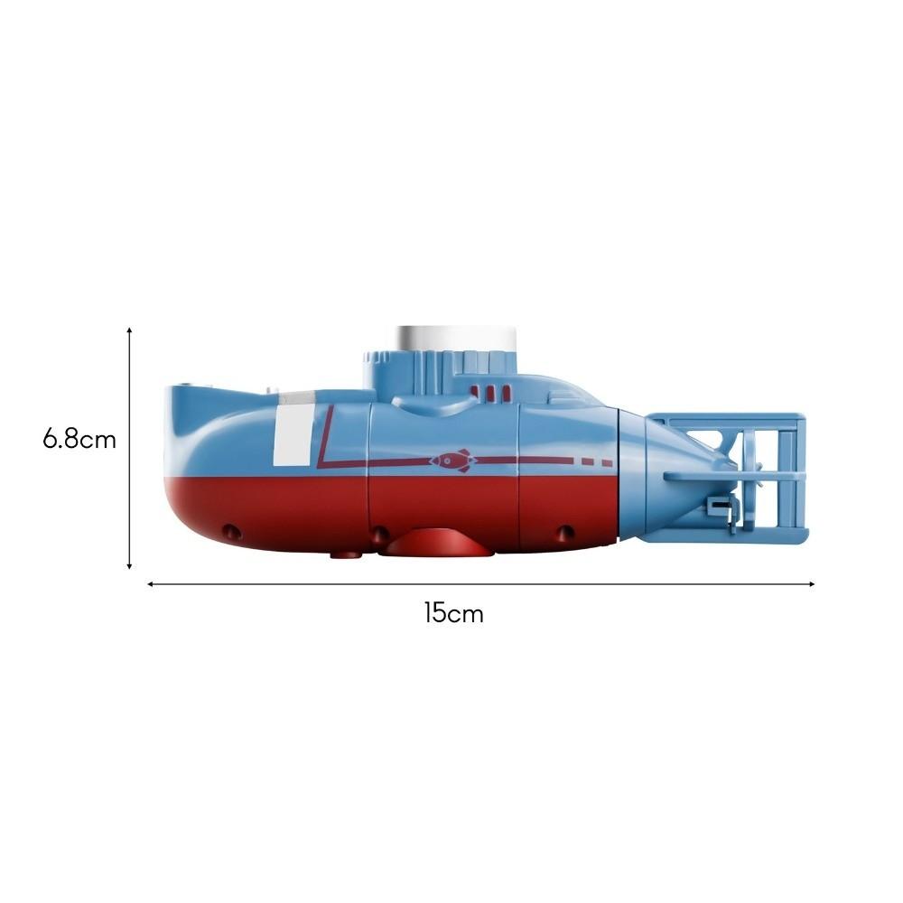 Simulation Model Mini RC Submarine Diving Function Diving Toy Remote Control Boat New Year Gift