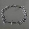 Neues Punk Kreuz Y2K Sterne Metallarmband Vintage Sternarmband Mehrschichtige Charm-Kettenarmbänder für Damen Herren Hip Hop Armband