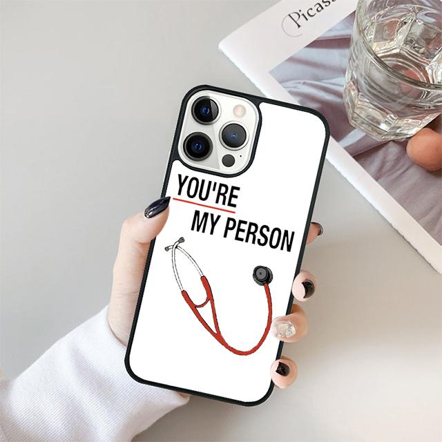 greys anatomy Painted Phone Case Cover For iPhone 17 Air 15 16 14 13 12 Pro Max 11 Pro Max Plus Coque Shell