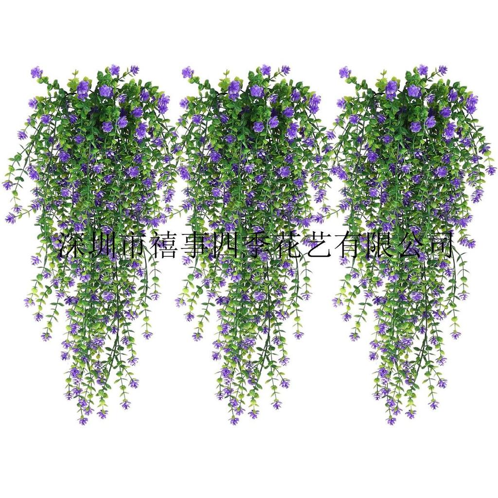 High-End Realistic Eucalyptus Camellia Money Leaf Vine – 69 Heads Green Plant Wall Hanging Decoration