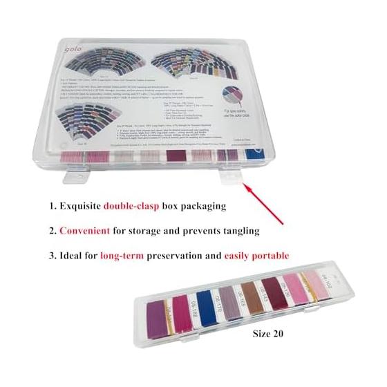 Crochet Yarn Card 54 Colors Embroidery Thread Cross Stitch Cotton Embroidery Thread Bracelet Yarn Handicraft Thread 20-54