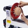 4 Korninger Sandpapirruller Lange Slipende Sandpapirruller med Dispenser for Trebearbeiding Metallpolering 120 180 360 600 Korninger Per Rull 6 Meter