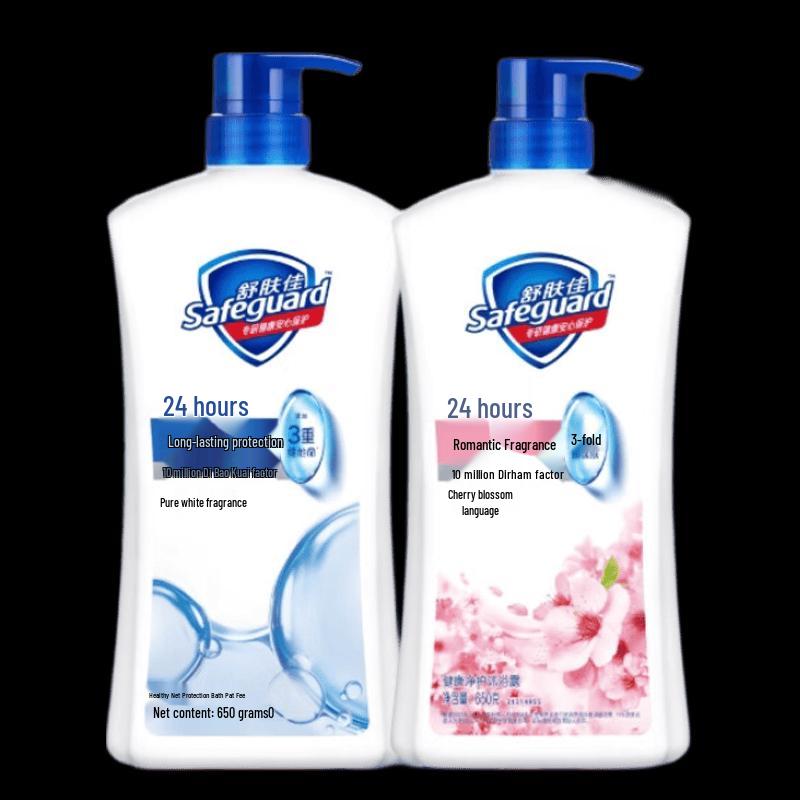 

Safeguard Healthy Clean Shower Gel (Pure White & Cherry Blossom)