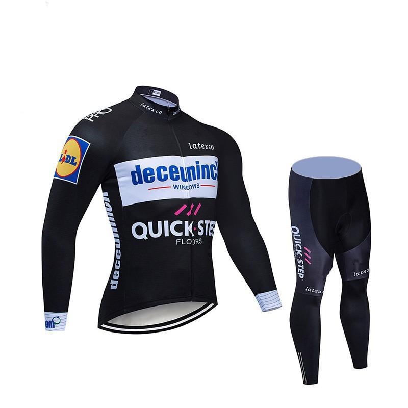Tour De Quick Track Team Long-sleeved Breathable Sweat-wicking Strap Riding Suit Set Downhill Factory Drawable Design