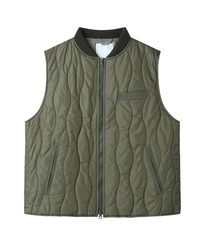 Youneedgarments Nylon-Unterziehweste (Olive)