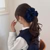 Korean Style Polka Dot Scrunchie: Elegant, Versatile Hair Tie for Women