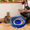 Scratch Pad For Cats Oval Bed With Ball Kitten Scratcher Mat Furniture Protector For Small Large Breed Balcony Living Room