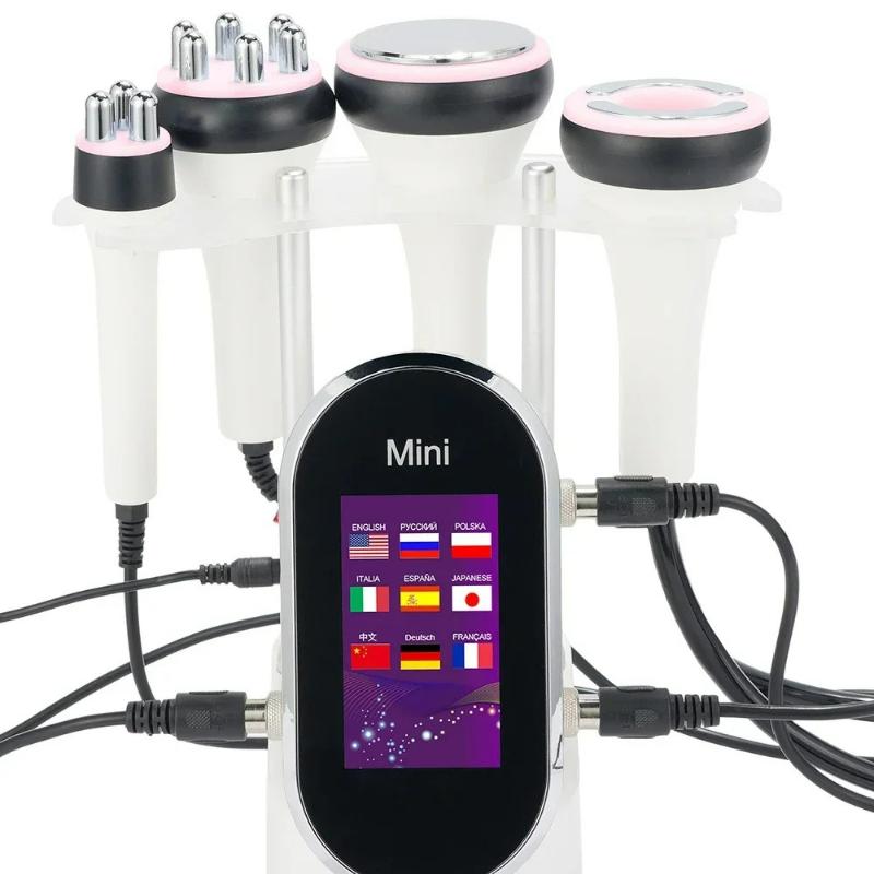 Îngrijire Facială 4 în 1 Cavitație 40K Lipo Slăbire Ultrasunete Liposucție Cavitație Mașină Strângere Piele Lifting Dispozitiv de Frumusețe