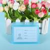Key Holder Plastic Card Sleeve Badge Holder Name Card Cover Bank Card Holder ID Card Holder