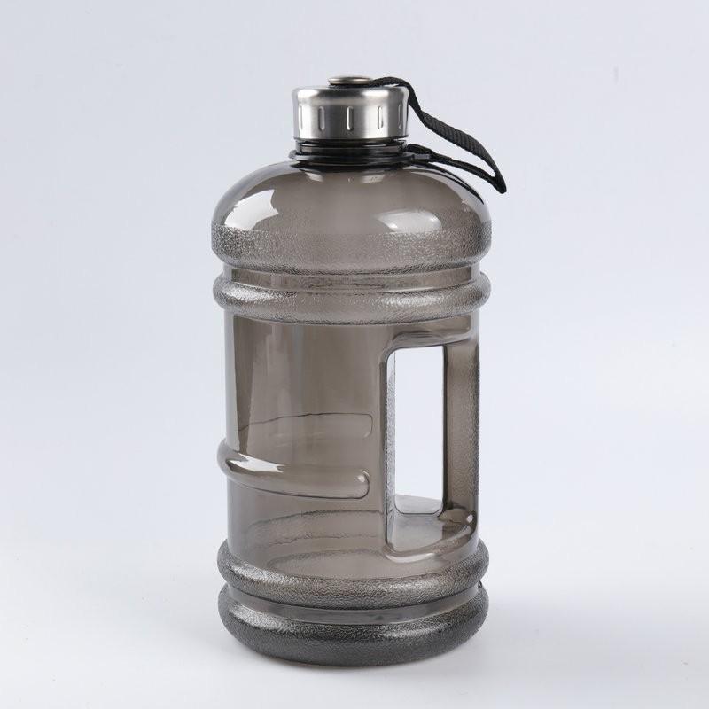 

22 л Містка Багатофункціональна Пляшка для Води у Формі Гантелі Легка для Носіння Спортивна Пляшка для Залу Фітнесу з Кришкою-Натискачем Пляшка для Активного Відпочинку 2.2L