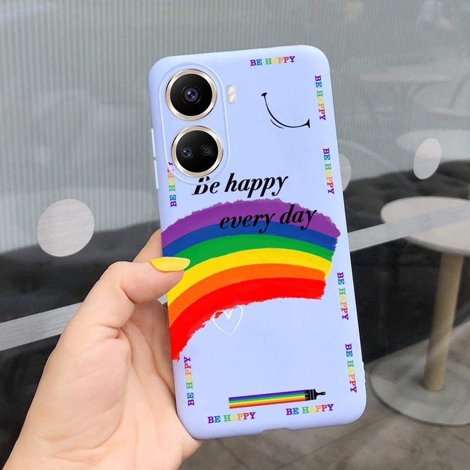 Für Huawei Nova 10 SE 2022 Süßes Druckmuster Handyhülle Weiche Silikon-Rückseite Für Huawei Nova 10 Pro Nova10 10Pro Hüllen Bumper