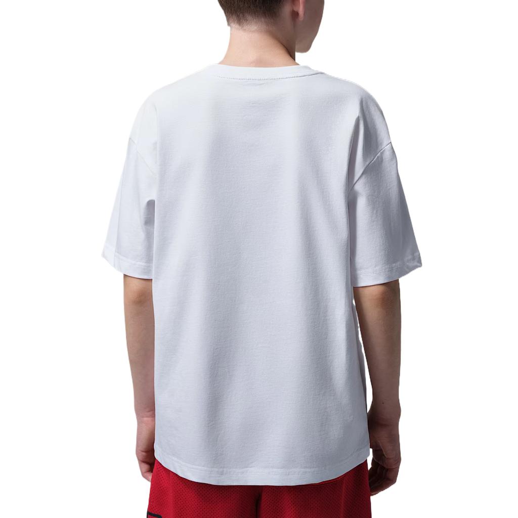Jordan T-Shirt The Goat Girocollo Puro Cotone Pullover Top per Bambini IW8508-100