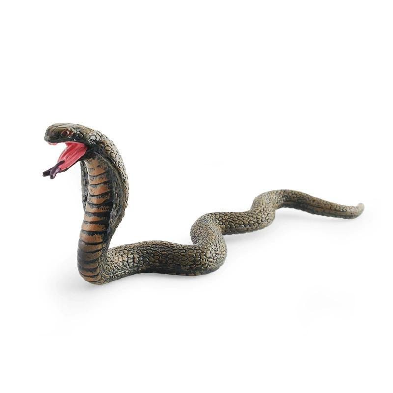 Realistic Snake Model Static Desk Ornament For Reptile Enthusiasts