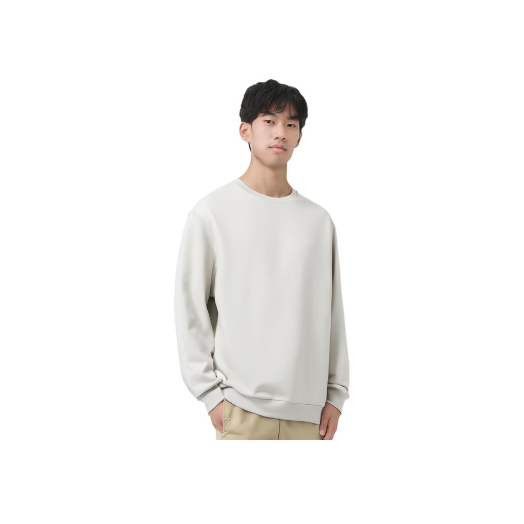 adidas Sportswear Wuji Graphic Top Crew Neck Pullover Long Sleeve Sweatshirt Men Tops Off-White JI8718