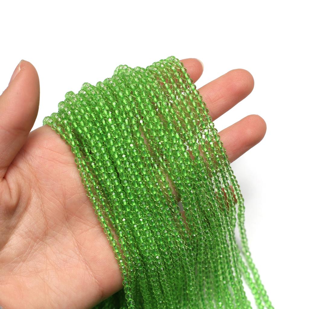 10Strands Faceted Beads 3mm Spinel Isolation Beads For Jewelry Making DIY Necklace Bracelet Earrings Accessory