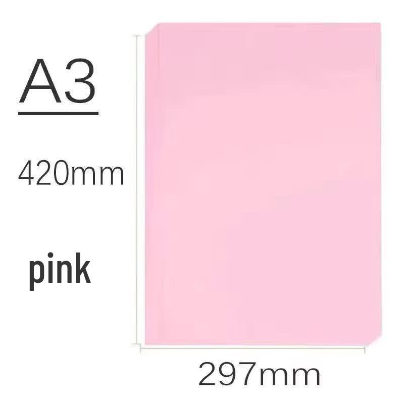Xinyue XY A3 160gsm Pink Colored Copy Paper