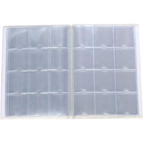 mini2x Bikkuriman Sticker Collection File, Chocolate Stickers, Wafers, Large Capacity, 18 Pages, Up to 432 Stickers, 48mm x 52mm, Also Fits Large Stic