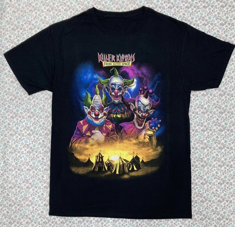 Rare Collection Killer Klowns From Outer Space Movie S to 5XL Shirt AA997