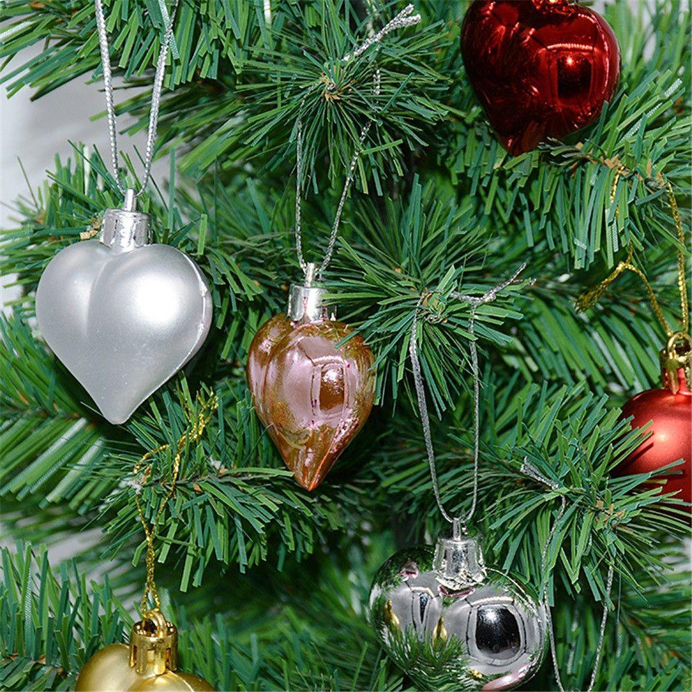 Ball 12Pcs Props Party Supplies DIY Christmas Tree Decoration Pendant Drop Ornaments Home Decor