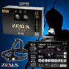 ZEXUS ZX-R740 Rechargeable LED Headlight [Max 1300 Lumens, Main LED Run Time: Up to 46 Hours, White/Red]