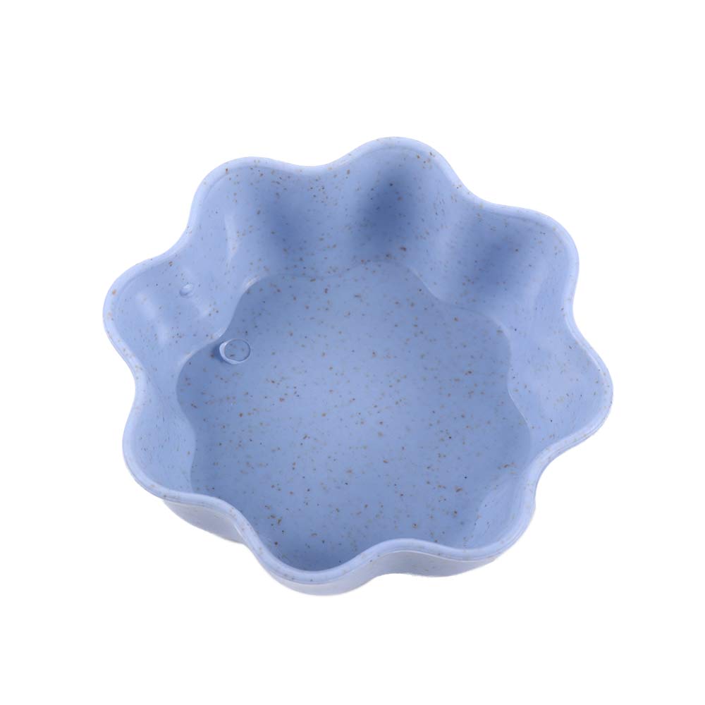 Smooth Edge Wheat Straw+PP Material Fall Resistant Appetizer Plates Seasoning Dish Tableware Kitchen Supplies Mini Bowls