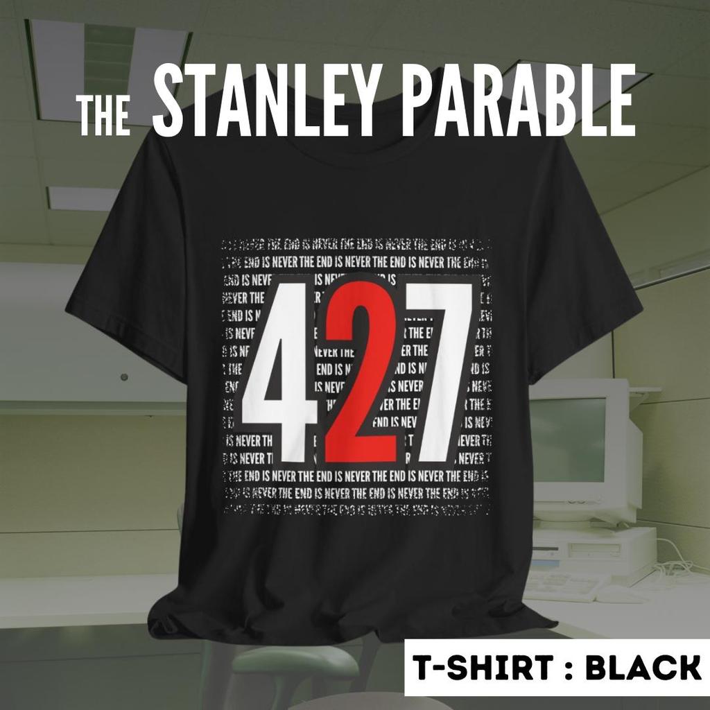 Stanley Parable Employee 427 The End Is Never T-Shirt: Video Game Tee