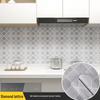 Waterproof Self-Adhesive Imitation Tile Wallpaper Sticker for Living Room, Kitchen, Bathroom