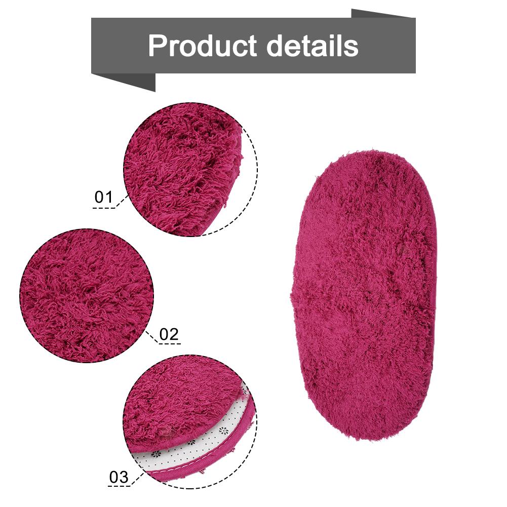 Decor Floor Mat Plush+Spandex Kitchen Shower Non-slip Comfortable Touch
