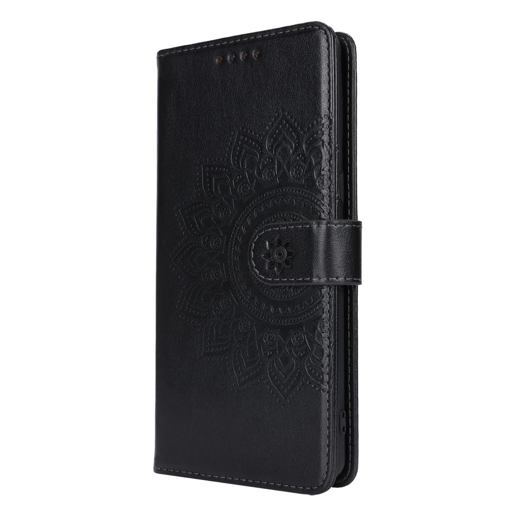 For Google Pixel 7 Pro 5G Case Textured Leather Wallet Phone Cover with Strap