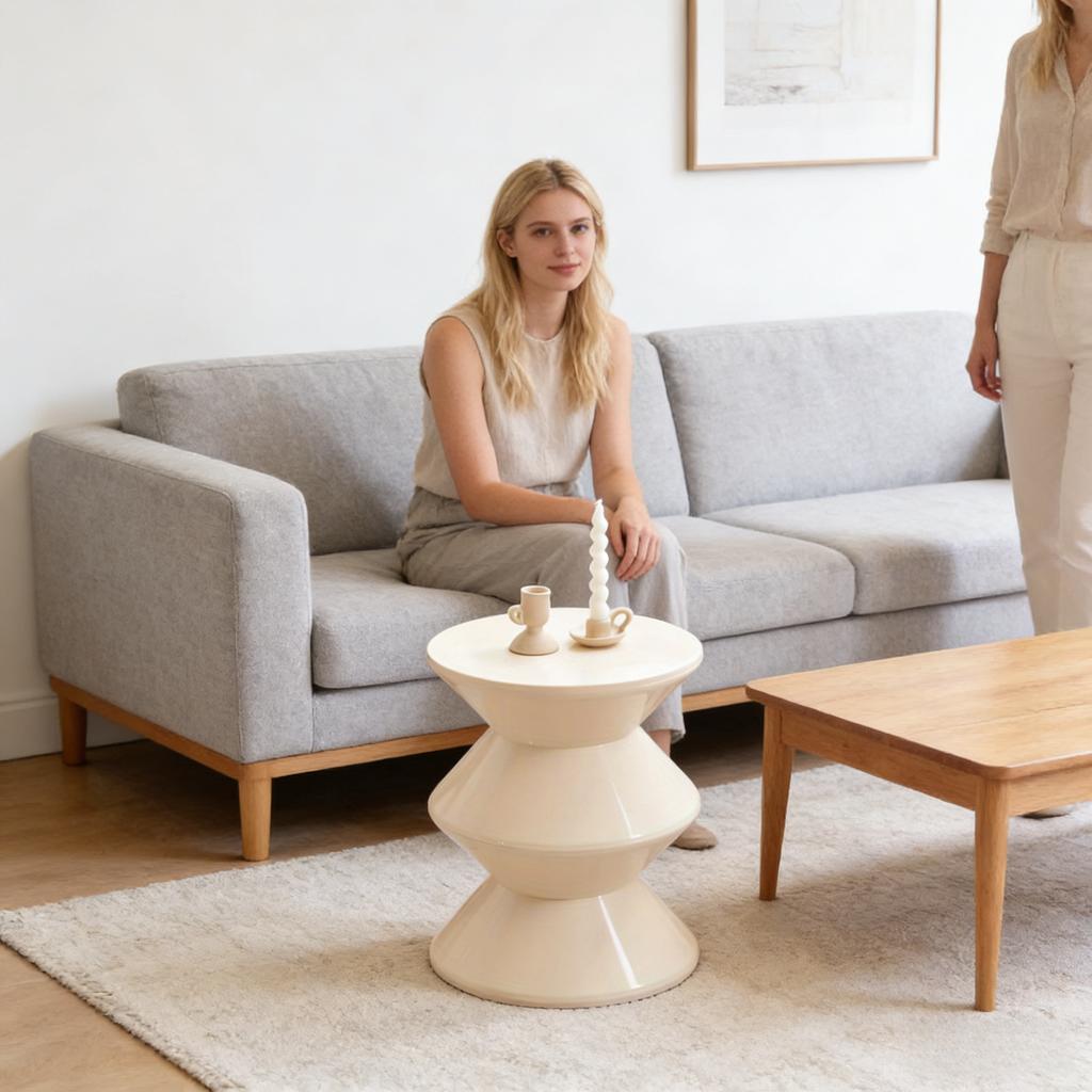 Round Coffee Table Household Shoe Changing Stool Living Room Bench Plastic Low Stool Office Chair Living Room Furniture