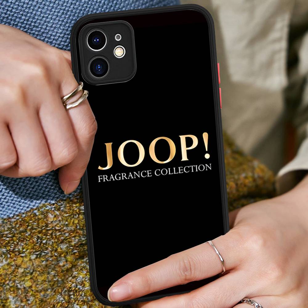 

J-Joops Logo Matte Protective Case For IPhone 16 15 14 13 12 11 Pro Max X XS MAX Protection Case iphone 11pro