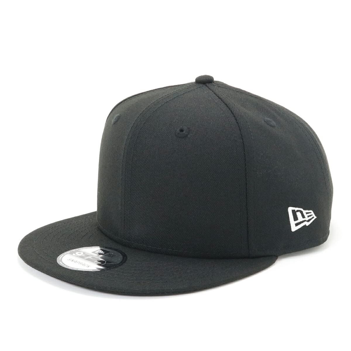 

Кепка с плоским козырьком простая черная БЕСПЛАТНО 950 BASIC BLK SWHI 23J [New Era]
