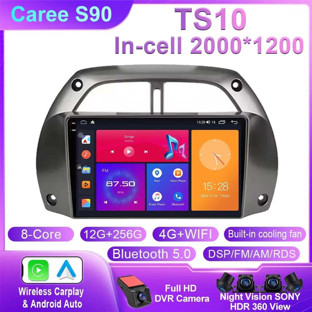 Android 14 For Toyota RAV4 Rav 4 2001 2002 2003 2004 2005 2006 Car Radio Multimedia Player Wireless Carplay Stereo GPS NO 2 DIN